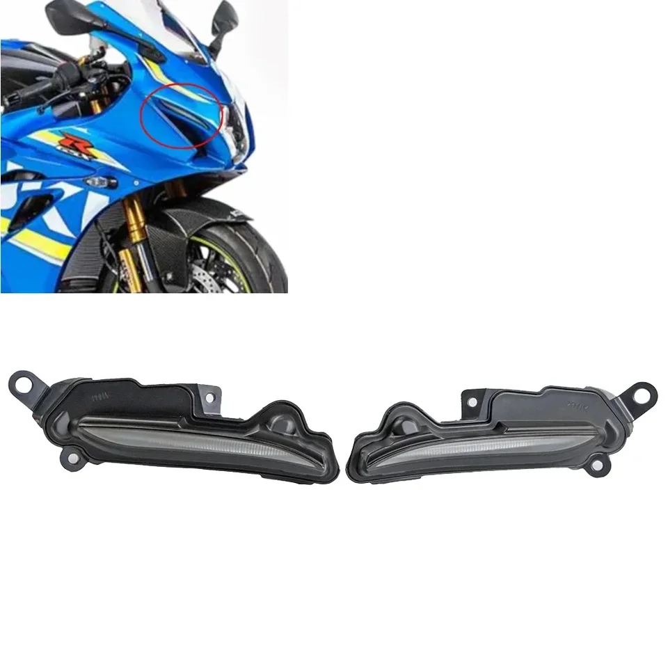 Predný svetlomet FOG Dekoratívne polohy Bočné svetlo Fit Fit for Suzuki GSXR1000 2017 2018 2019 2020 2021 2022 2023 2024 K17 L7
