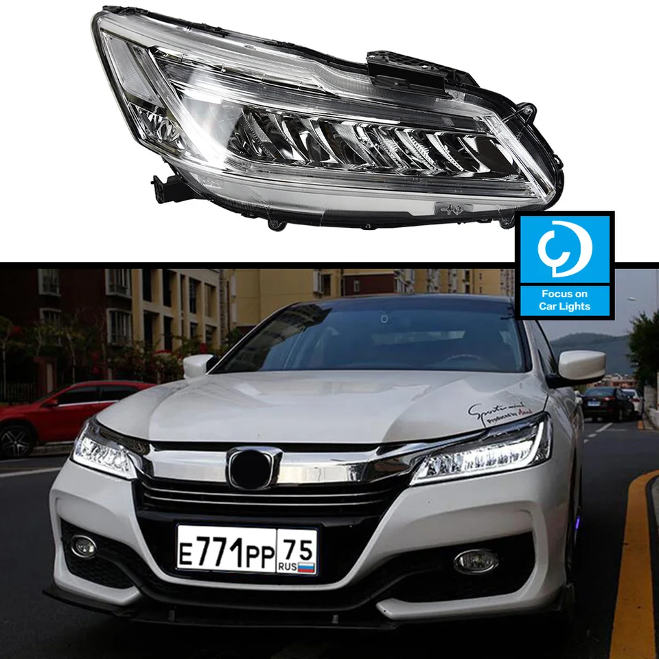 Predný svetlomet pre auto pre dohodu G9.5 2015-2017 upravený typ LED dióda Styling Dynamic Turn Signal Signal Automotive Accessorie