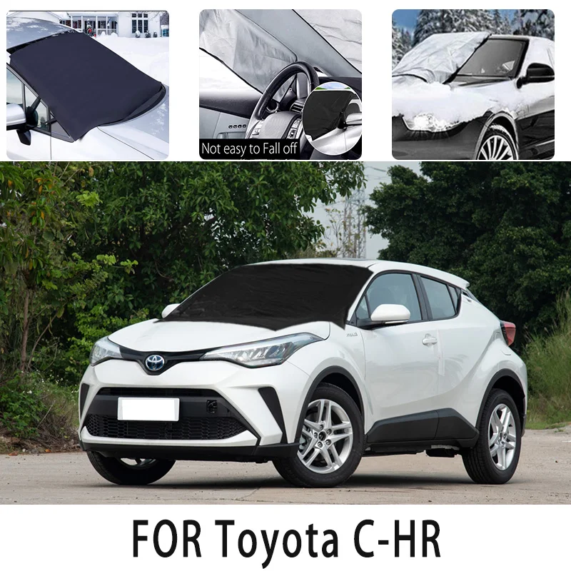 Predný tok na snehových vozidlách pre Toyota C-HR Snowblocking Tepelná izolácia Sunshade Ambrofree CHEER FRST prevencia automobilových príslušenstiev