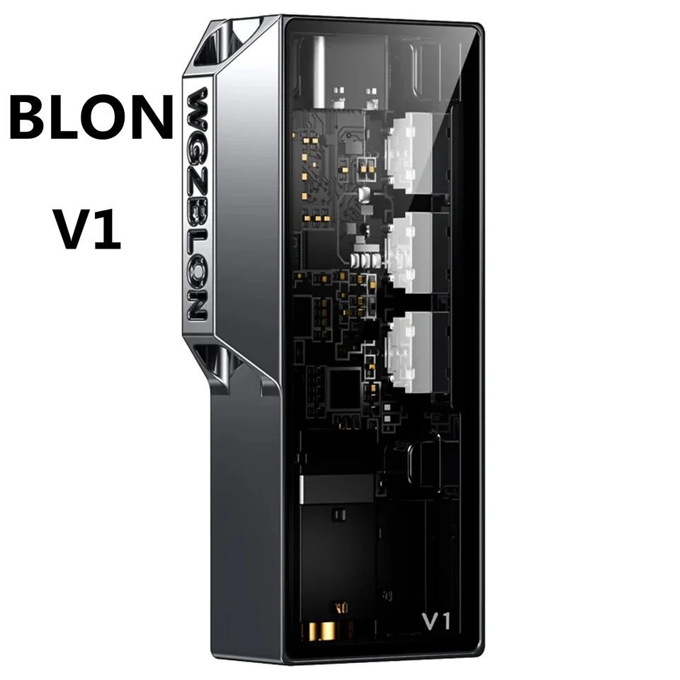 Predobjednávka Blon V1 DUAL CS43131 ČIPY Prenosný DAC/AMP s univerzálnymi výstupnými portami a vysokokvalitné zapojenie