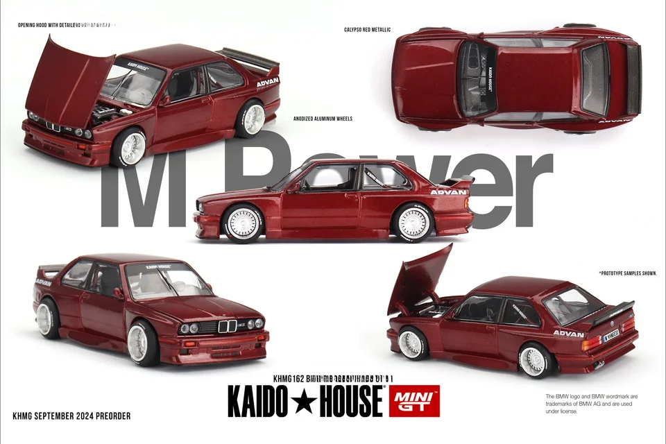 ** Predobjednávka ** Dom Kaido + Minigt 1:64 m3 (E30) Kaido GT V1 Model CAR