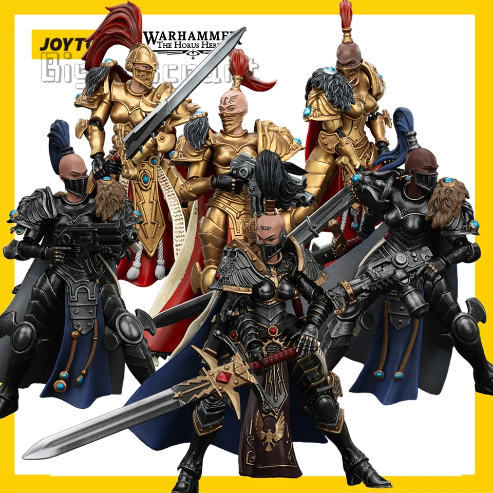 [Predobjednávka] Joytoy 1/18 Warhammer 30K akčná figúrka Sestry ticha biele sokoly a bravý sokolový bigilatorový model kádrového modelu
