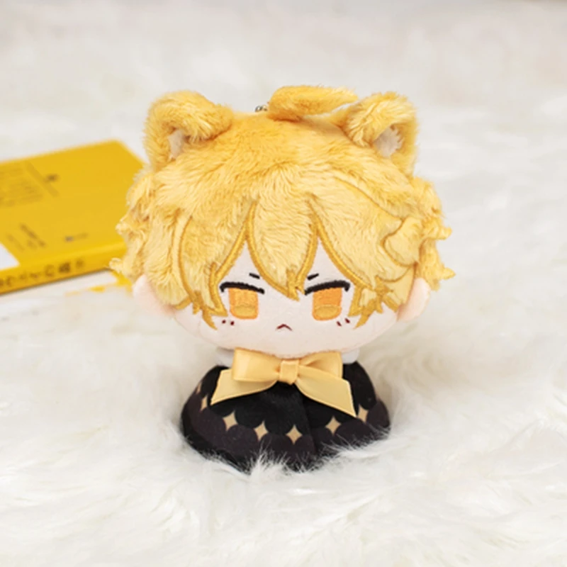 Predpredaj Genshin Impact ather Ltto ayato yae miko Q edition plyš Plush Pendant Anime Badge Doll Keychain Vynikajúci darček nový darček