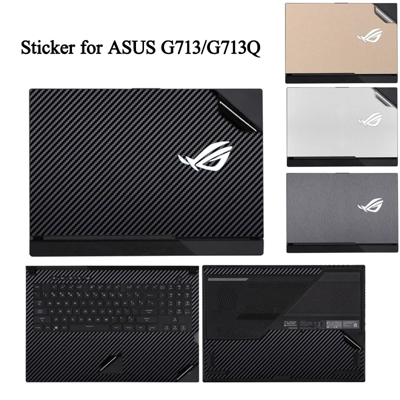 Predrezaná pokožka nálepky pre ASUS ROG STRIX G713P G733P G713Q G713RM G713RW G713QY G17 2023 2022 2022 Príslušenstvo pre nátlačenie filmu pre notebook