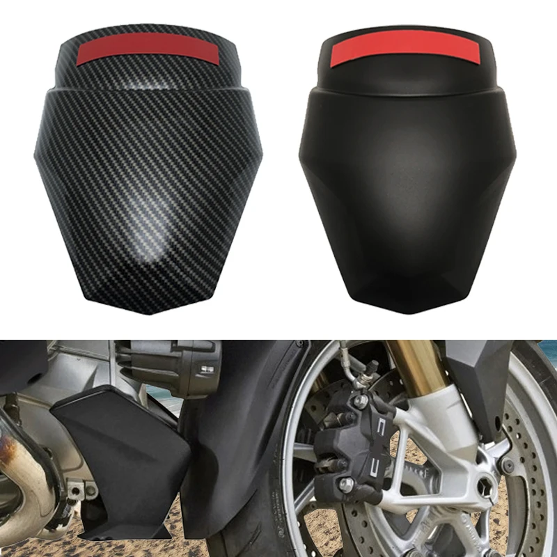 Predĺženie predĺženia predného blatníka predlžovania ABS plastové uhlíkové vlákno textúra pre BMW R1250RT R1200RT LC R1250 RT 2014-2023 Motocykel