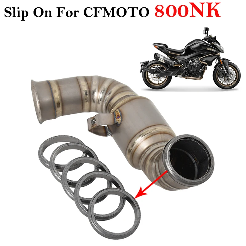 Prekĺznite pre CFMoto 800nk NK800 LINK LINK RIPPE TENT MOTORY CUSE VÝFUKOVÉ RAP ESCAPE Pripojte pôvodný tlmič CRUSH TUMBLER