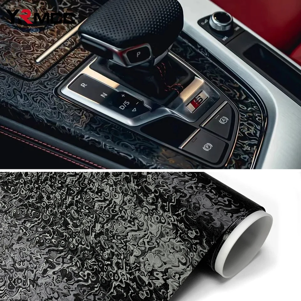 Premium Pet Car Carbon Vinyl Film DIY vodotesné nálepky na autá modifikované vinylové zábal