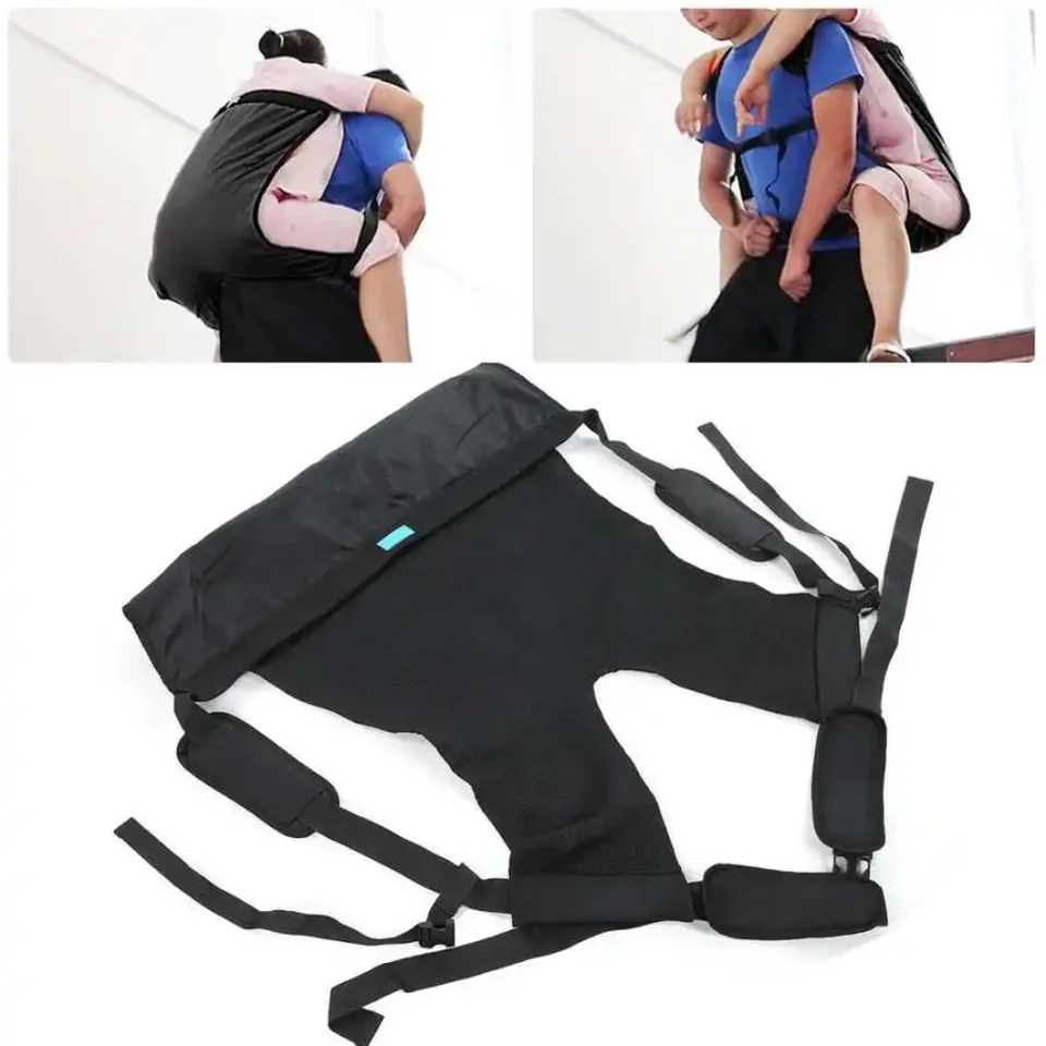 Prenos prenosu pacienta Sling Sling Starší zdvíhací remienok STAIR STAIRS STAIRS SLING TRANSPLE Pomocný pás AKO DOBADLO VOZIDLO