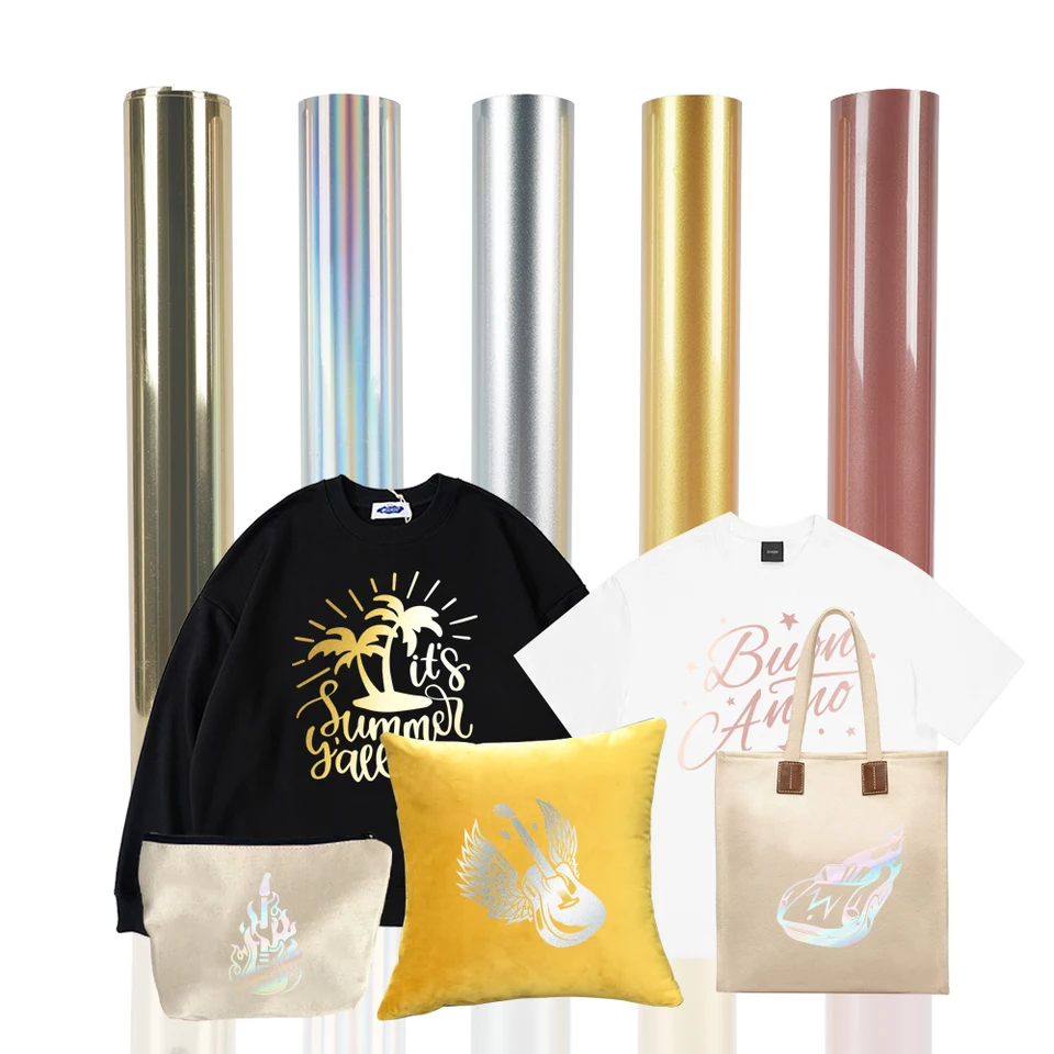 Prenos tepla Vinyl mäkký kov HTV Roll, 12 palcov x 20 stôp PU vinylové tričko, elastický vinylový vinylový strih, ľahko rezaný