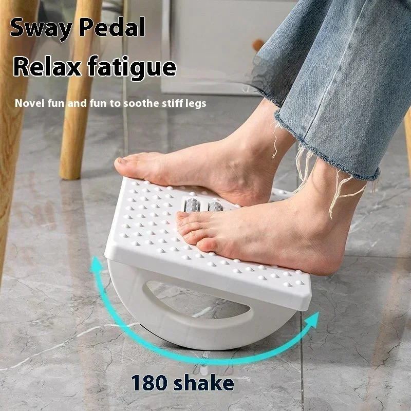 Prenosnosť Foot Ress pod stolom Footrest Ergonomická stolička s masážnou valčekmi Foot Foot pre domácu kanceláriu Rýchla loď