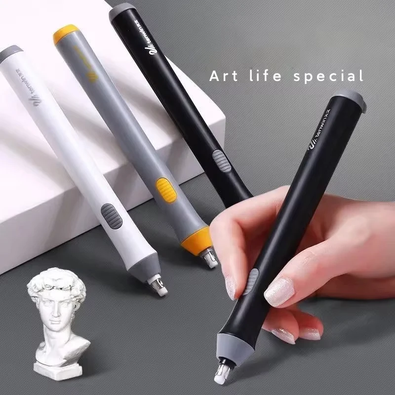 Prenosná automatická guma s náplňou s náplnkami Detské darčeky 8302/831/8313 prevádzkovaná batéria Tenwin Electric Eraser.