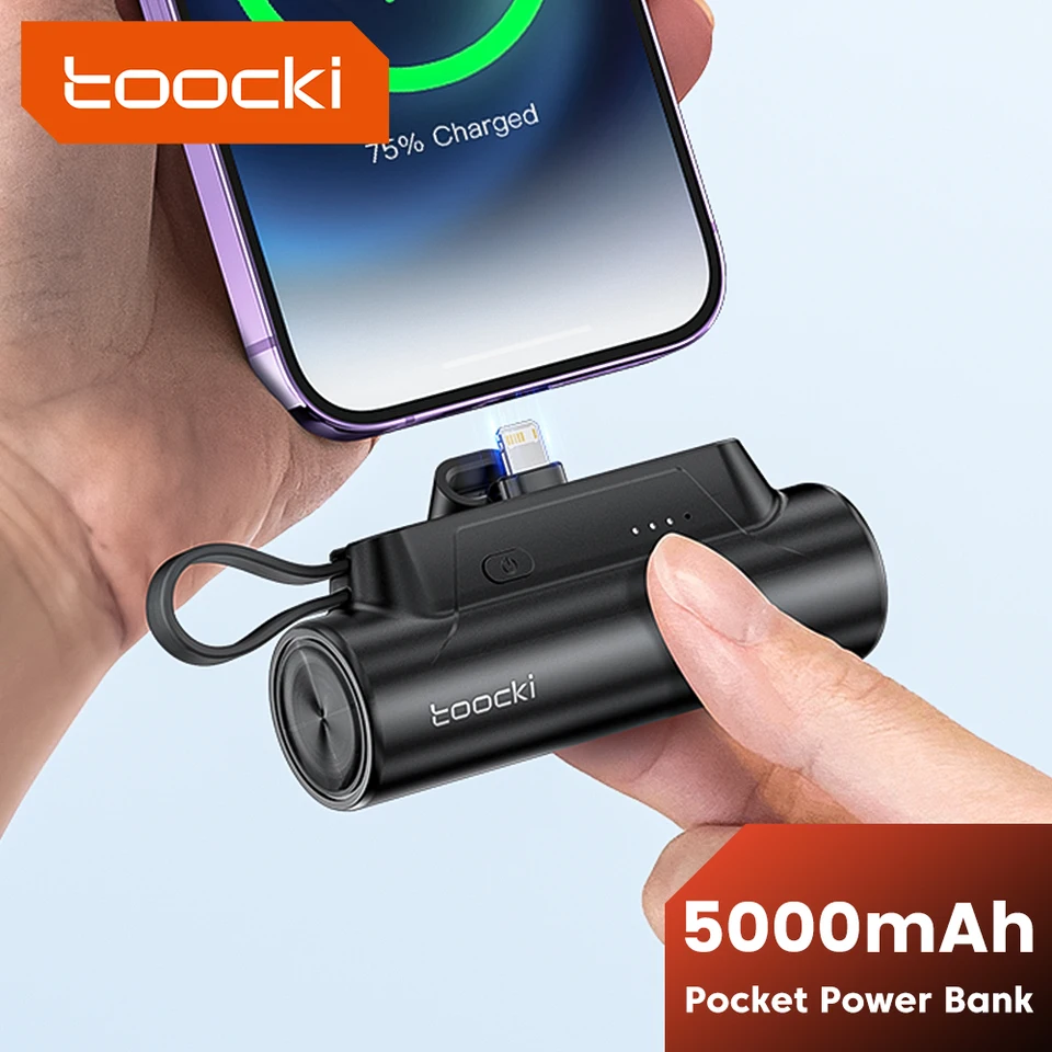 Prenosná banka prenosnej energie 5000 mAh rýchle nabíjanie Powerbank pre iPhone 15 14 13 12 Samsung Galaxy S24 S23 Xternal Battery Charger