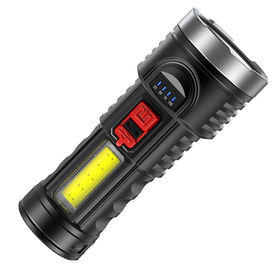 Prenosná baterka lampa Lantern USB nabíjateľné LED pracovné LED svetlo IPX4 nepremokavé 500 lm vonkajšie osvetlenie pre pešiu lezenie