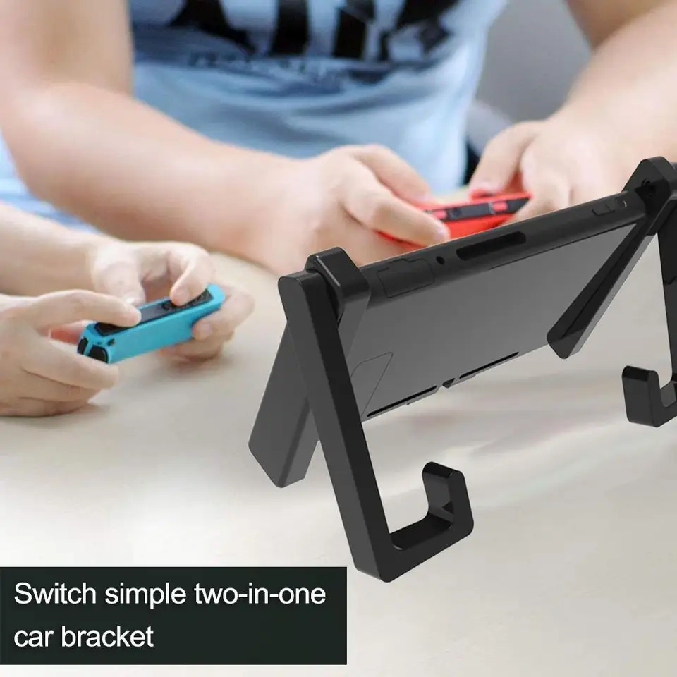 Prenosná herná konzola Stánok Držiteľ oplácania vozidla pre Nintendo Switch Console nastaviteľná herná základňa PlayStand Game Cradle