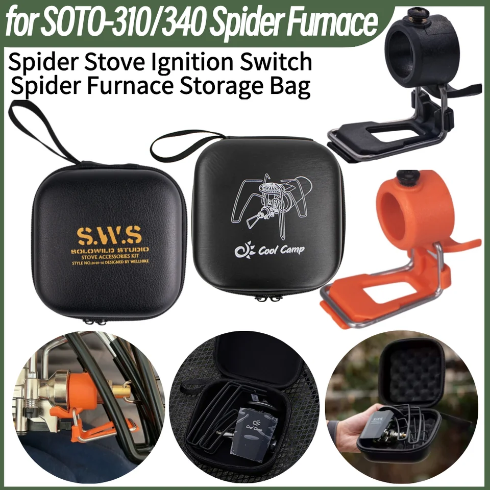 Prenosná pavúka na pavúky Storage vrecko proti prachu proti koňke Spider Stole Storage Box Organizátor ochrany pre SOTO-310