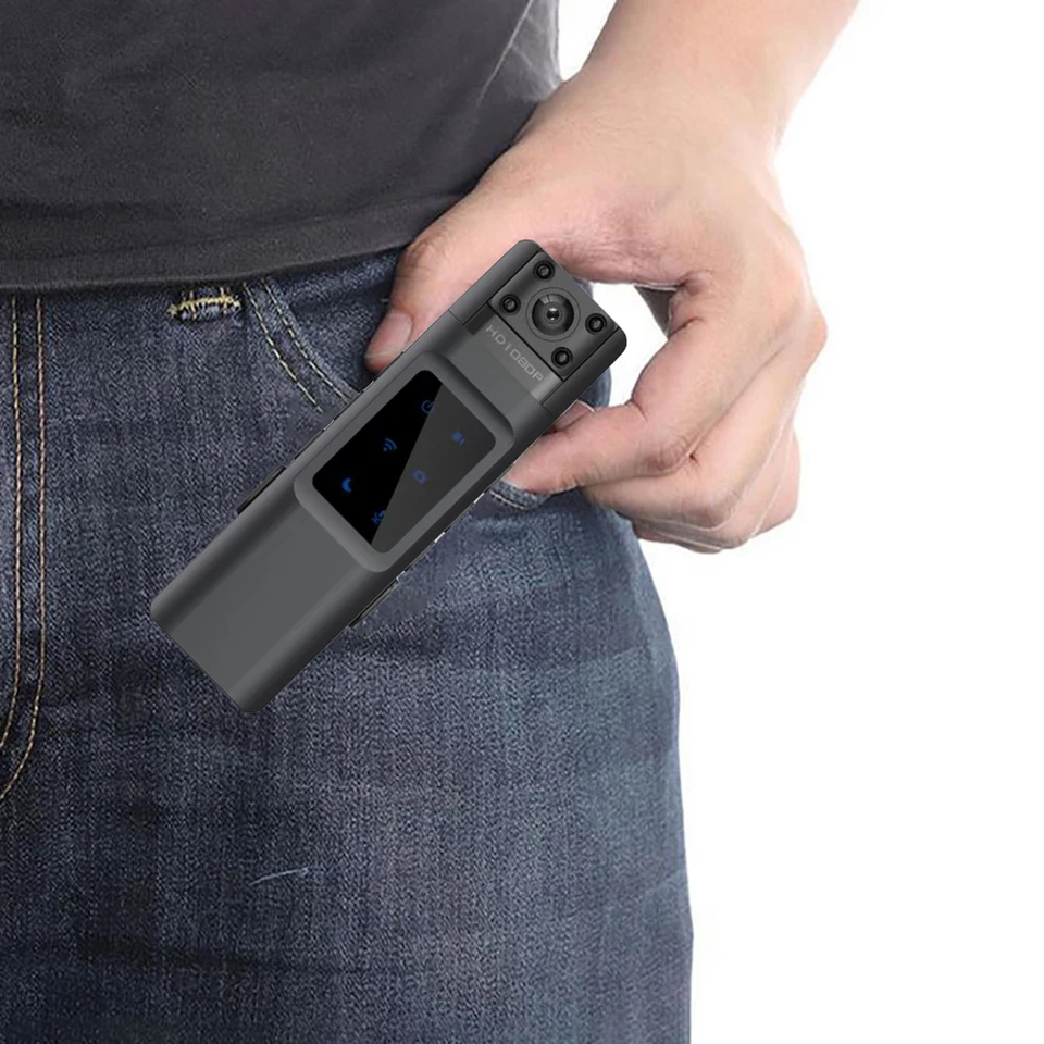Prenosná telesná vačka Loop Recording Digital Video Recorder 1080p HD Prenosný rekordér presadzovania práva 1 000 mAh 130 stupňov širokého uhla