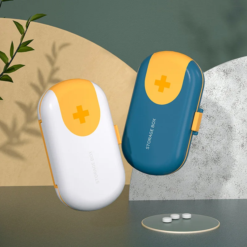 Prenosná úložná skrinka malá mini tabletka na cestovanie