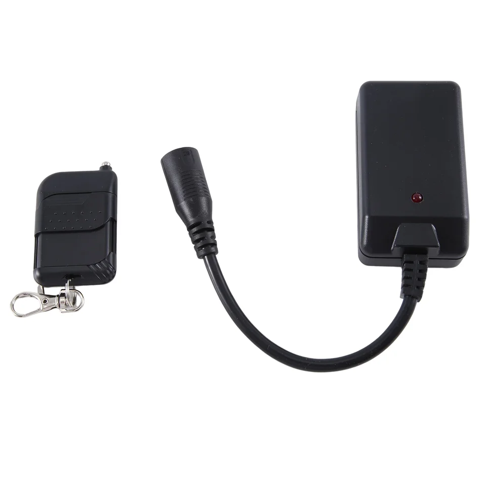 Prenosné 3 kolíky XLR bezdrôtové diaľkové ovládanie pre diaľkové ovládanie pre dymovú hmlu stroj DJ Stage Receptor Fogging 400W 900 1500W
