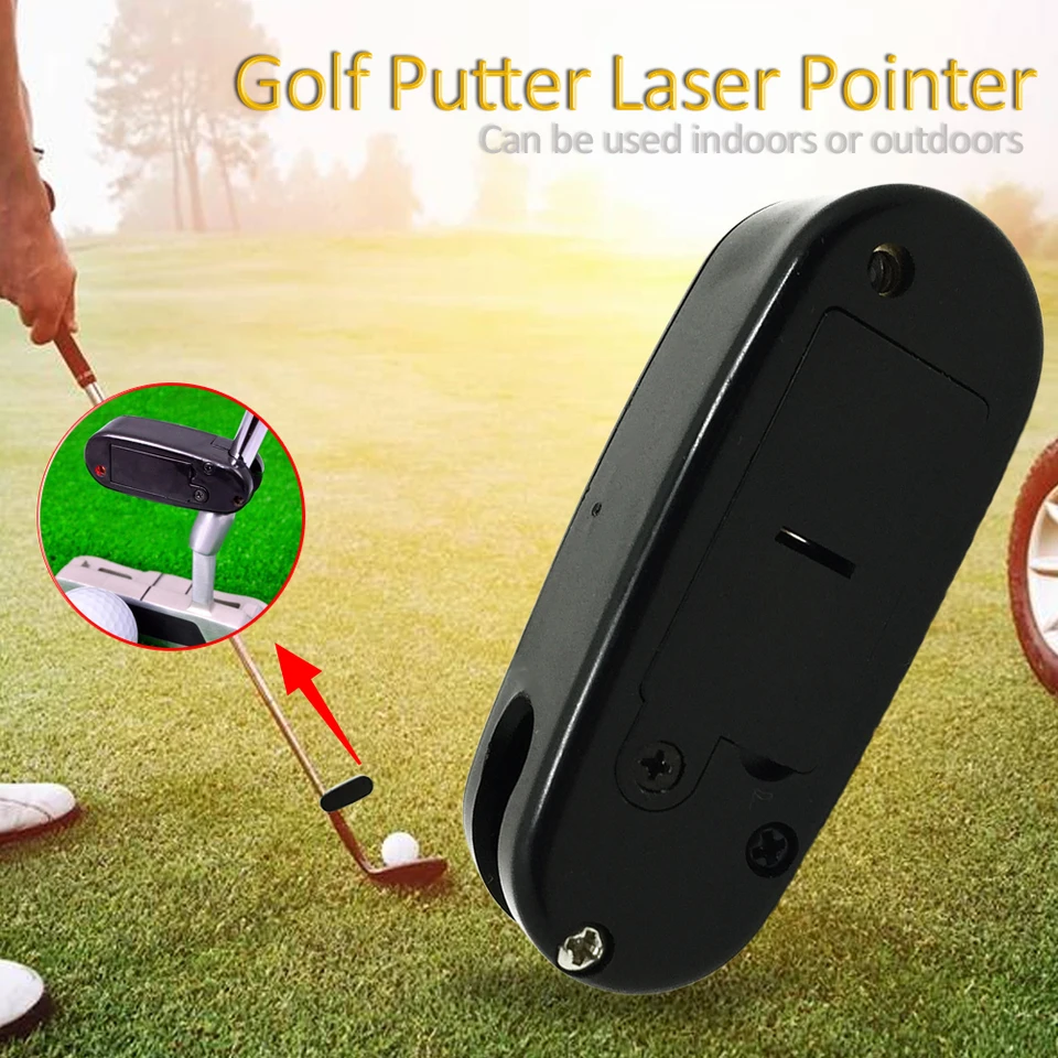 Prenosné golfové lasery Mini Golf Putter Pohľad