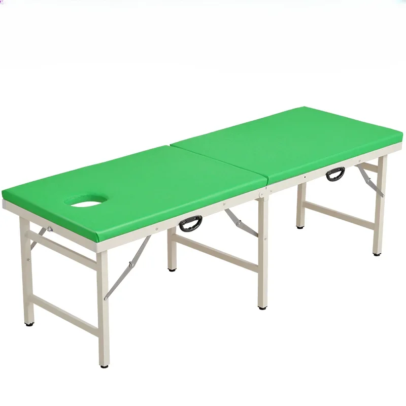Prenosné nosidlá Profesionálne kúpeľné nosidlá stolovej tabuľky kozmetička Lit de Massage Cama Massager Pliast YJT 0727
