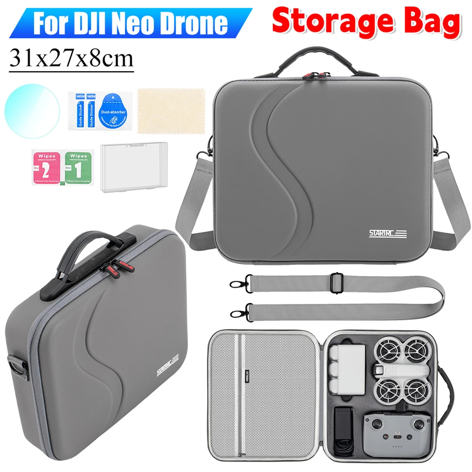Prenosné puzdro pre DJi Neo Drone Dronoofter Prenosná kabelka Dustodood Dust Odprotect Bag pre príslušenstvo pre inteligentné ovládače DJI RC