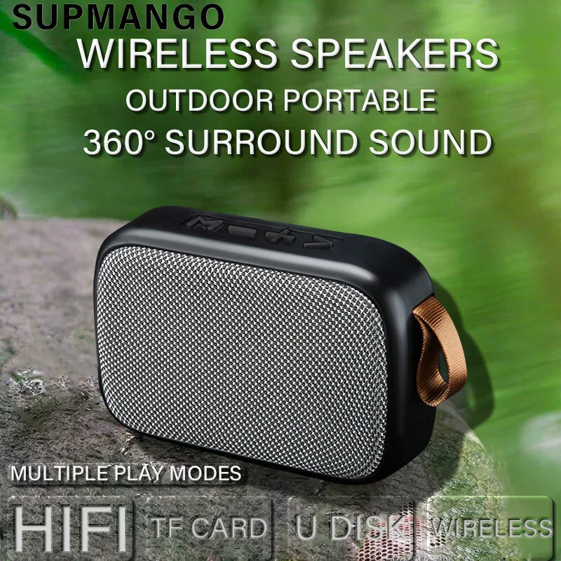 Prenosné reproduktory Outdoor BT 5.0 Mini Oxford Loudspeaker Wireless Column 3D Stereofónny hudobný prehrávač Surround Hifi Zvukový box