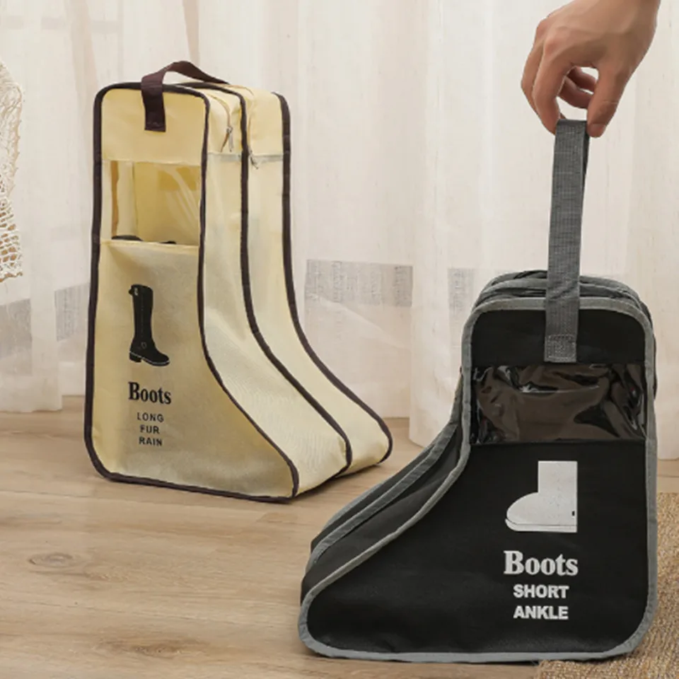 Prenosné topánky Storage Bagtall Boots Storage/ochranné topánky Zakrytie prachovo odolného cestovného zipsového puzdra Dodatky