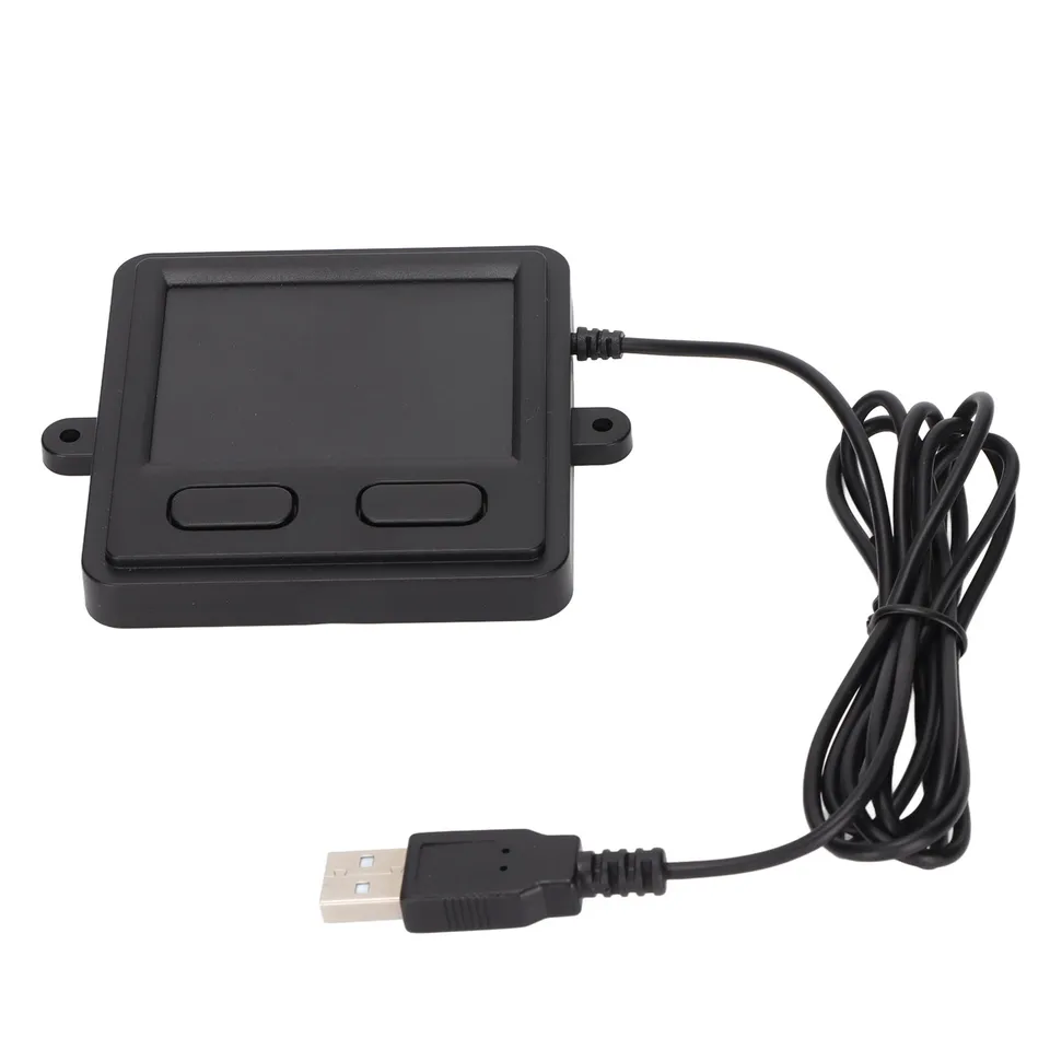 Prenosné trackpad trackpad USB káblové vložené kompaktné tlačidlá 2 Prenosné praktické počítačové dotykové podložky pre stolné počítače prenosné počítače