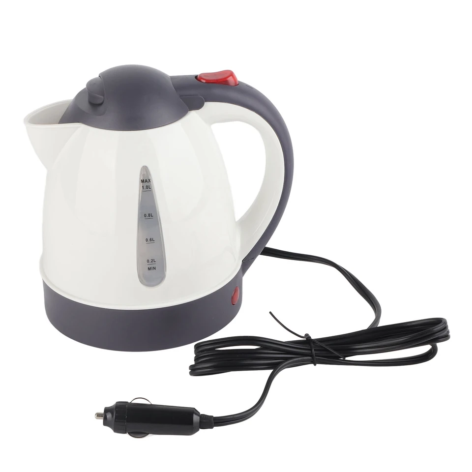 Prenosný 1 000 ml 24 V 250 W Cestovné vozidlo Kantlová kanvica Fľaša na ohrievanie vody pre čaj Kávové doplnky
