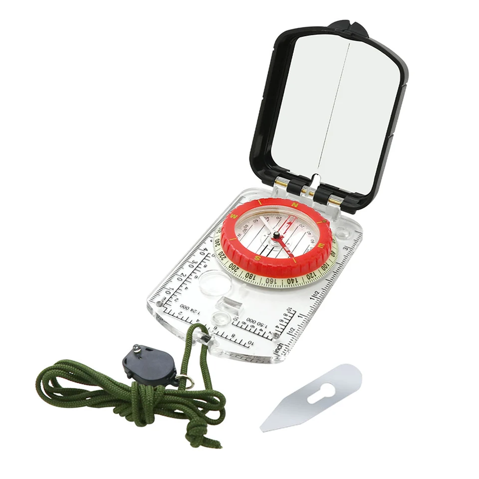 Prenosný digitálny kompas outdoor Camping Compass Compass Lightweight Compass Compass Camping Compass pre kempingovú turistiku