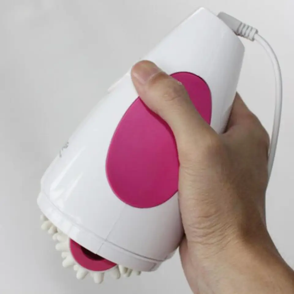 Prenosný elektrický rotujúci mini masáž 3D valčekový masážny stroj