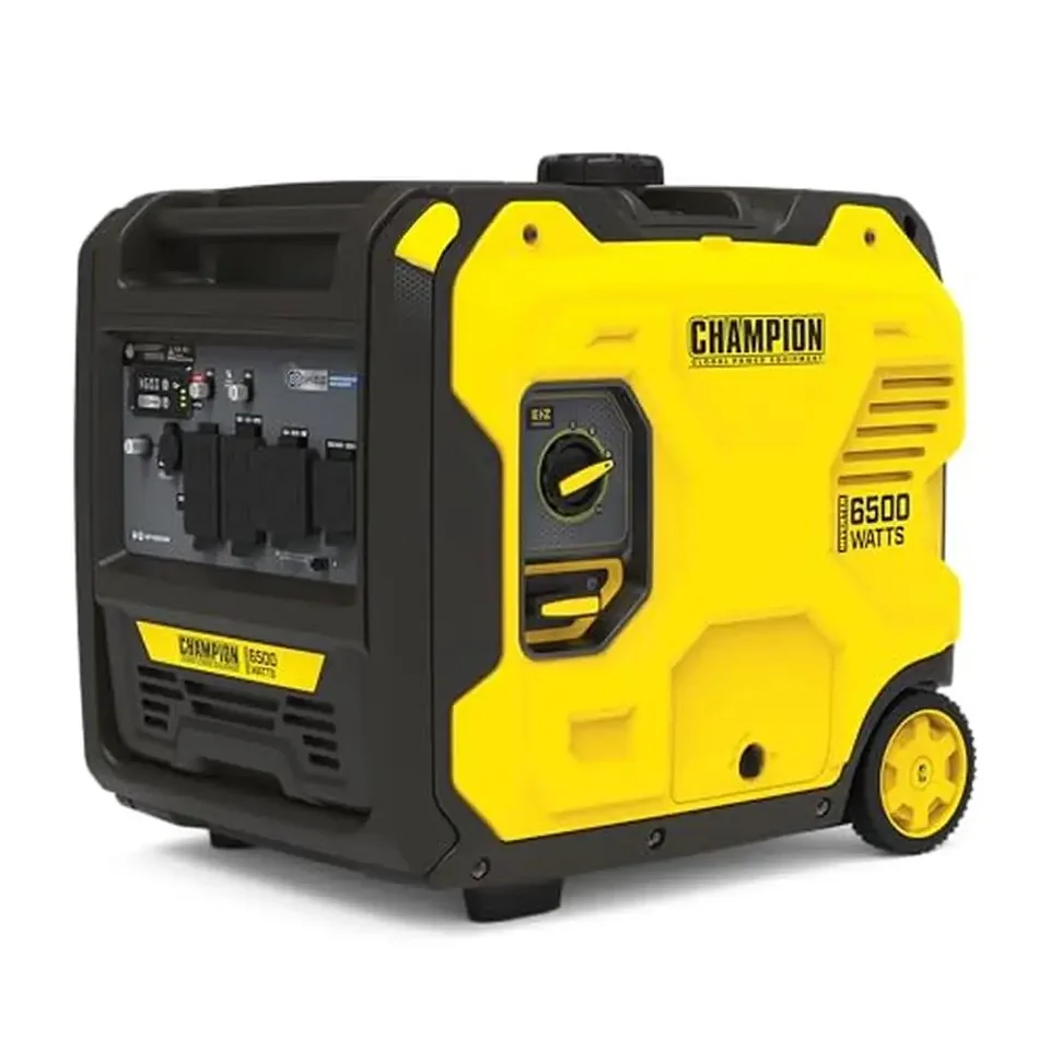 Prenosný generátor meniča 6500W RV Ready Quiet Co Shield 15hodinový beh čas 5000 W Watts Easy Startup Clean Power 101.4 libry