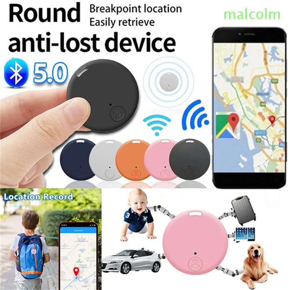 Prenosný GPS Tracking Bluetooth 5.0 Mobilné sledovanie kľúča Smart Anti-Loss Zariadenie vodotesný nástroj PET Pet GPS Locator Bluetooth