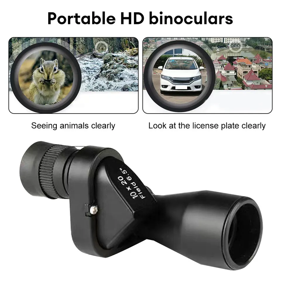 Prenosný HD Night Vision Mini Pocket Monokulárny ďalekohľad vysoké zväčšenie Zoom Teleskop na poľovníctvo horolezectvo