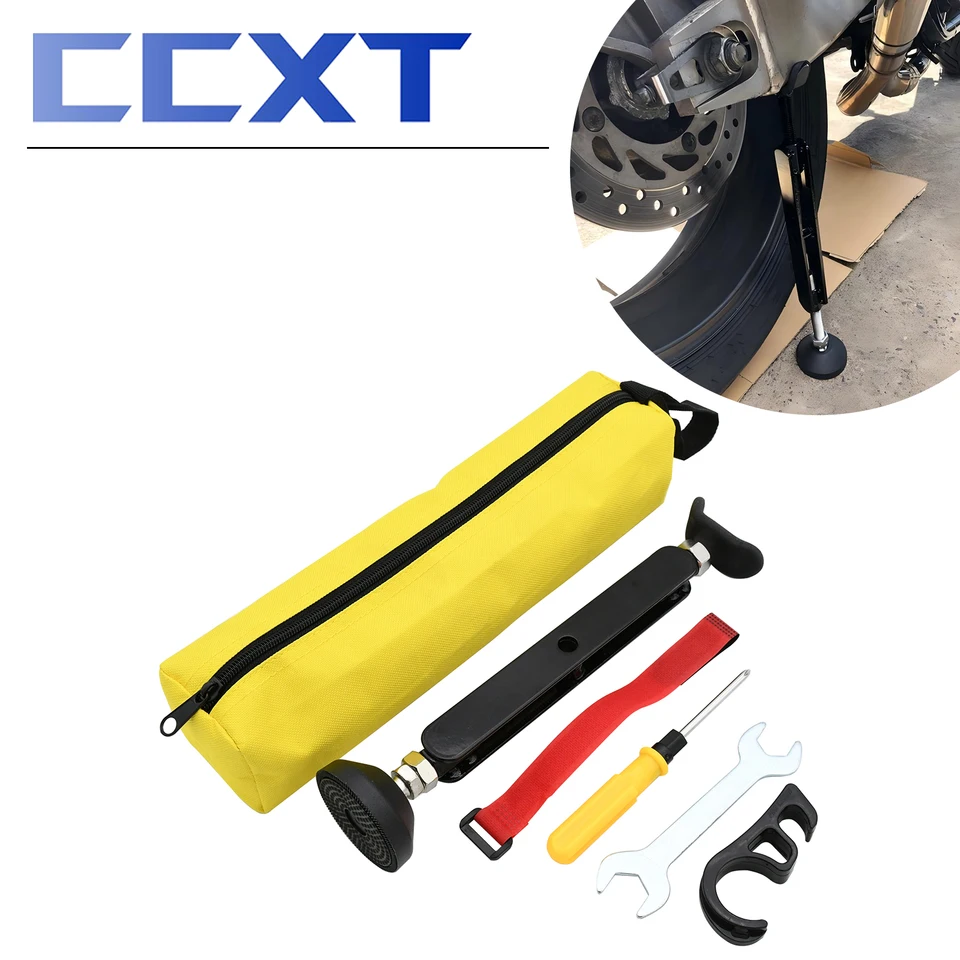 Prenosný kickstand Easy Lift Up Stand Chain Clean Oprava pre Yamaha XJR1200 XJR1300 YZF R3 R25 FZ07 FZ09 FZ10 FJ09