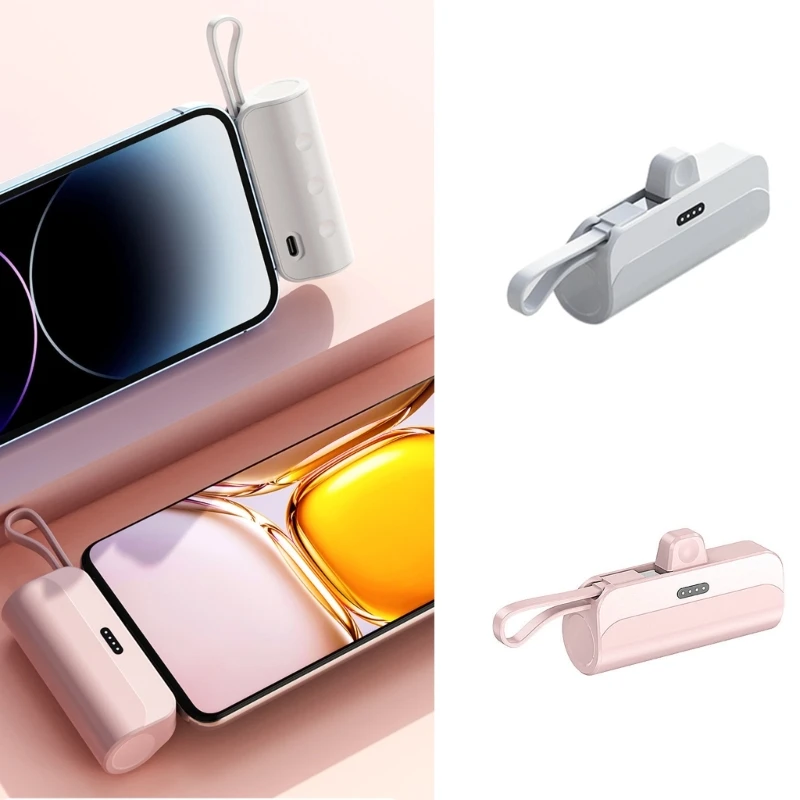 Prenosný mini DIY Power Bank puzdro 1 slot 18650/21700/21650 BATÉRIA SPLIVO BANKA SHELL TYPY C PETKÝ NÁVRACIE PRÍRUČKA PRÍRUČKA