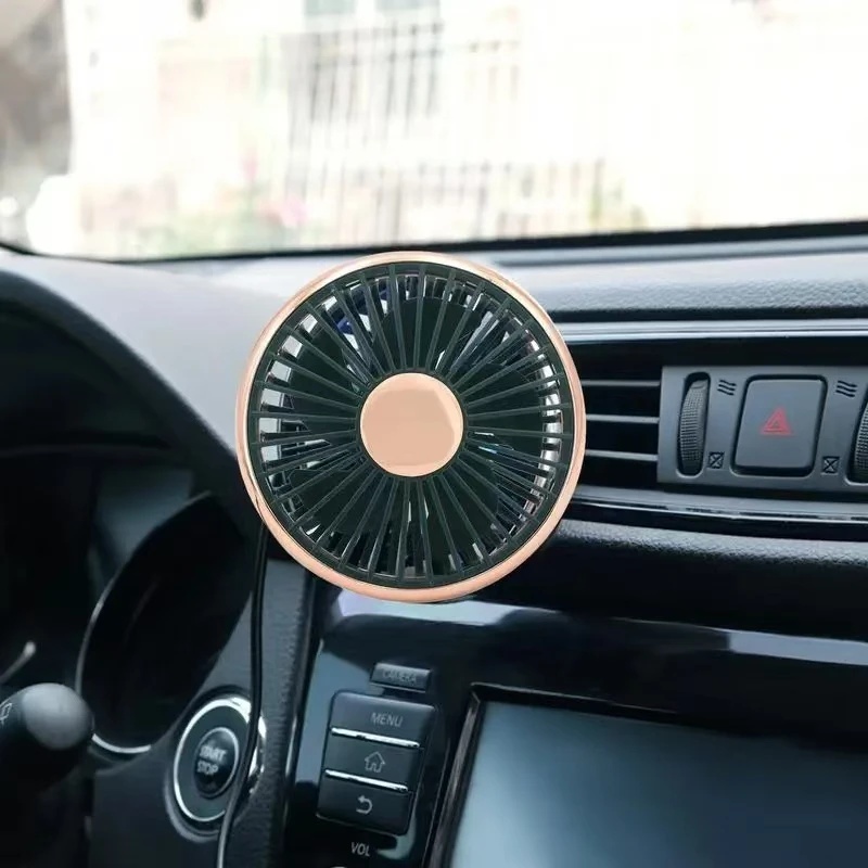 Prenosný mini ventilátor auta Air Air Vent Clip ventilátor Ornament Auto klimatizácia Vent ventilátor chladenia USB elektrický automobil Ventilátor dekorácie