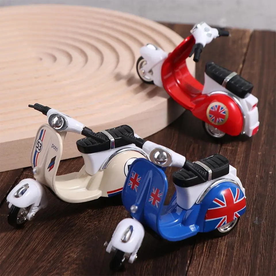 Prenosný model motocyklového motocykla Diecast zotrva