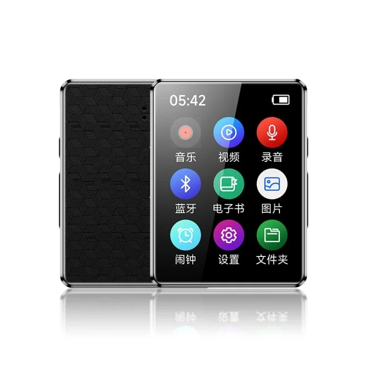 Prenosný mp3 hudobný prehrávač Bluetooth 5.0 Ebook Recorder MP4 Walkman 128 GB