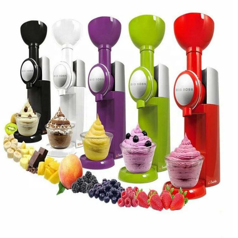 Prenosný najlacnejší domáce ovocie mäkké servírovanie gelato stroj Automatický malý mini zmrzlina