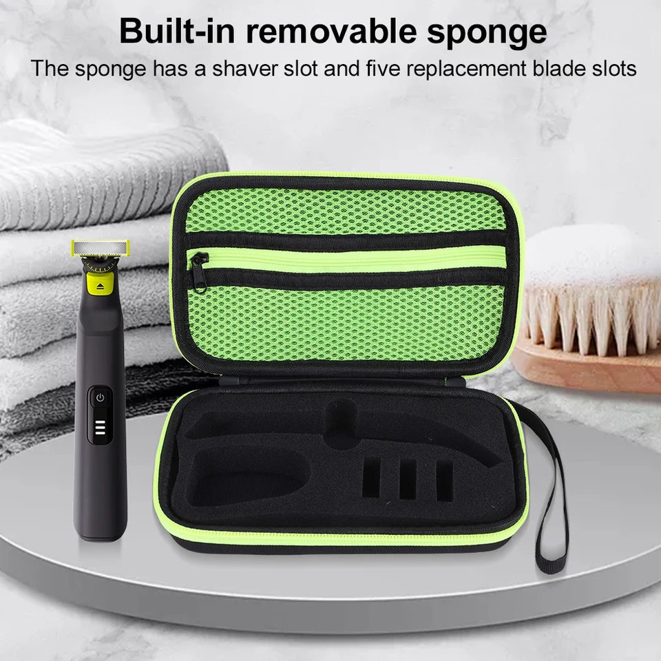 Prenosný obal na prenášanie puzdra pre prenosné skladovacie taška pre Philips Oneblade Pro a príslušenstvo