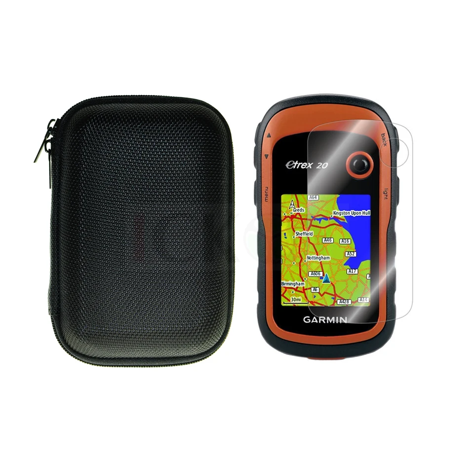 Prenosný prenosný puzdro na ukladanie puzdra + chránič obrazovky pre Garmin Etrex 32x 22x 30x 20x 10x 10 20 30 Ručné GPS príslušenstvo GPS