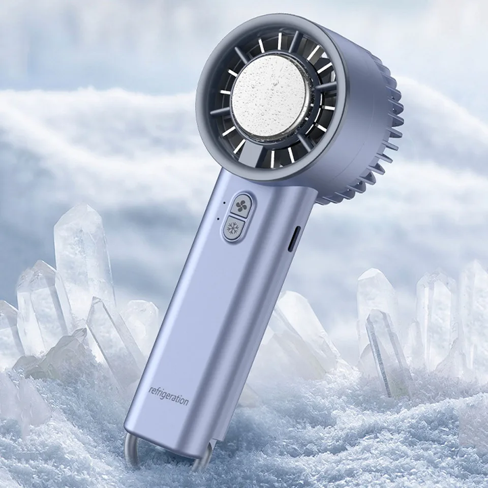 Prenosný prenosný ručný turbo ventilátor chladenia Mini ventilátor Zkladateľný osobný ventilátor USB Battery Prevádzkovaná elektrickým riasom