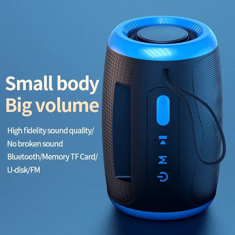Prenosný reproduktor Outdoor nepremokavý bezdrôtový tws rádio stĺpcový box podporuje TF karta stereofónny 3D hi-fi hudobný prehrávač