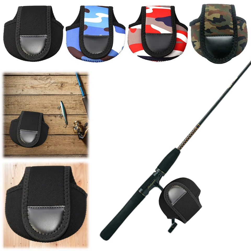 Prenosný rybársky castingový vrecko NEOPREN FISMATICKÝ VAKA ROZVOJA Rybársky navijak pre návnady Casting Roel Rymfing Equipment