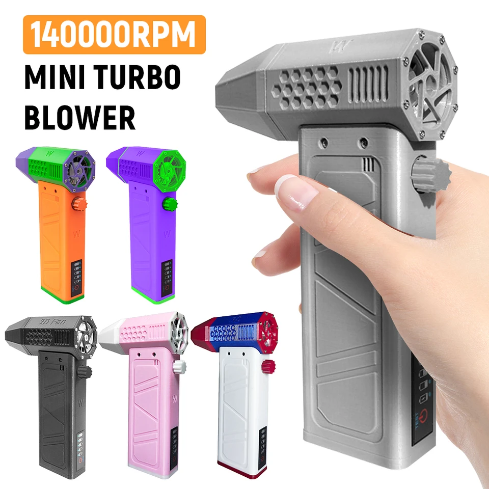 Prenosný turbo ventilátor 52 m/s
