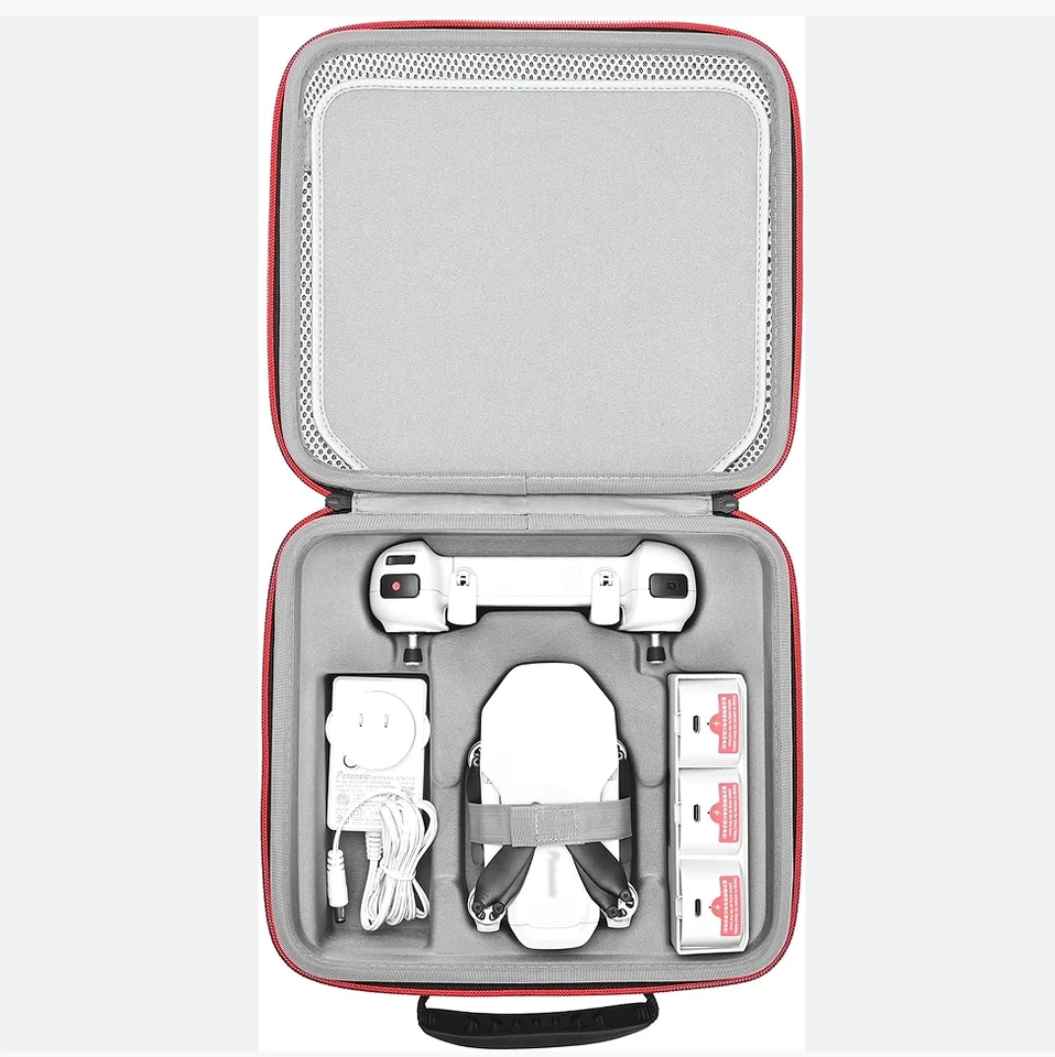 Prenosný tvrdý puzdro pre hubiča Potensic Atom SE/ATOM Combo GPS DRON, nepremokavá vrecko proti nárazovým batohom pre príslušenstvo Atom/Atom SE