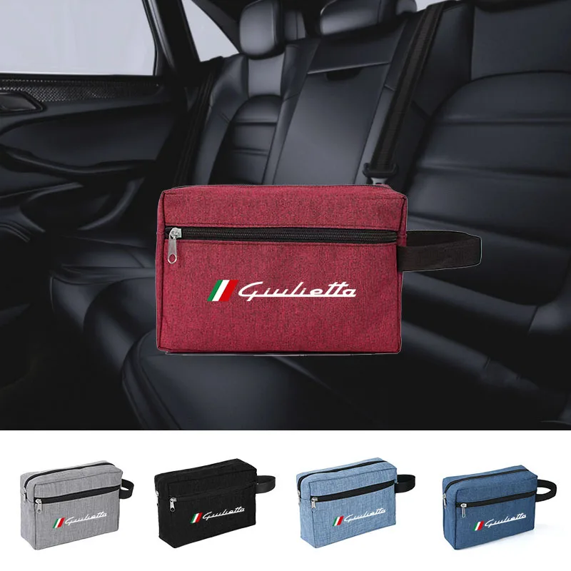 Prenosný USB Data Line nabíjačky nabíjačky Klávesové kľúče od vodičskej licencie Storage Bag pre príslušenstvo spoločnosti Alfa Romeo Giulietta
