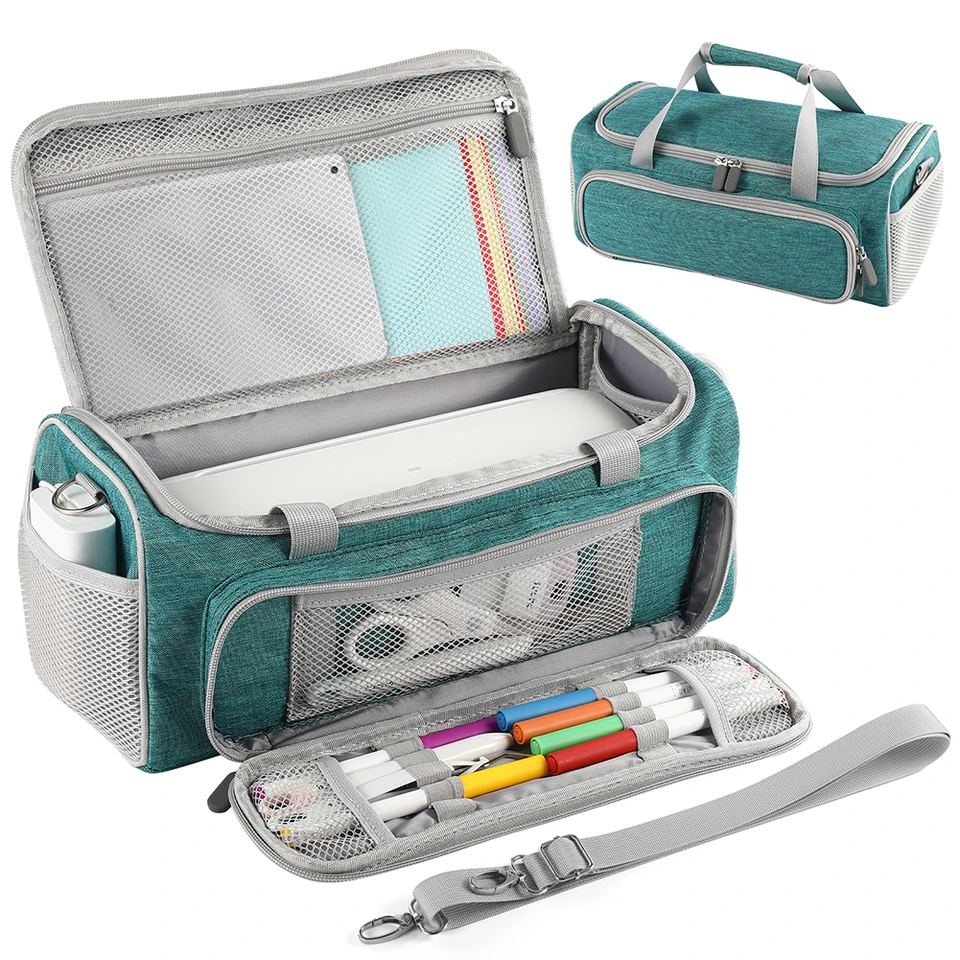 Prenášanie puzdra vodotesné nosné vrecko proti škrabaniu prepravy vrecka s viacerými vreckami pre Cricut Joy Xtra Smart Cutting Machine