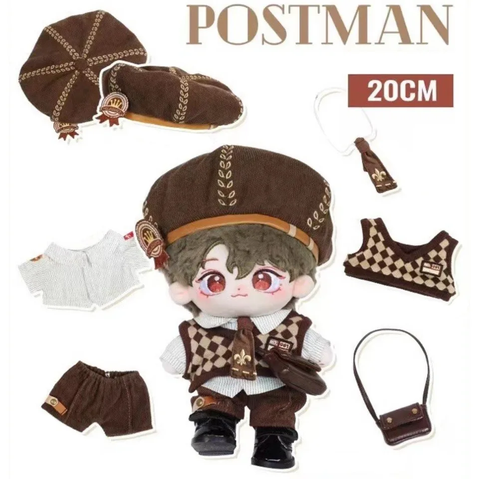 Preppy štýl 20 cm Cotton Doll Coupt